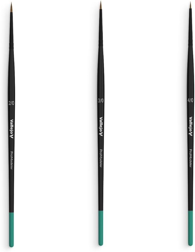 Vallejo Pro Modeler Definition Brush Set - Image 2