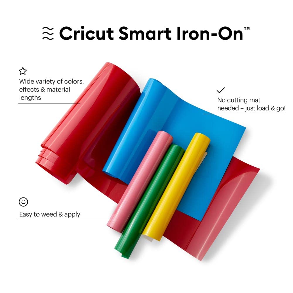 Cricut Smart Iron‑On Vinyl – Red (13″ × 9 ft) - Image 3