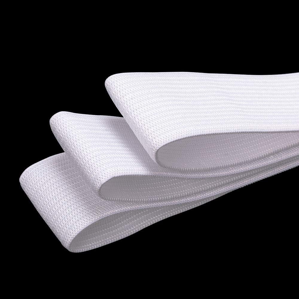 Airisoer Elastic Band for Sewing – 1″ × 32 yd White Knit Spool - Image 3