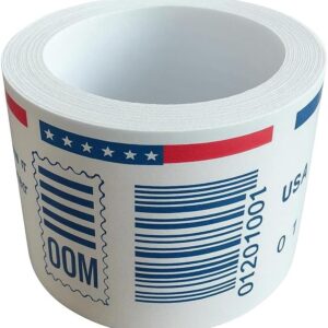 Generic Postage Stamp Roll – 100 Self-Adhesive Stamps (Designs May Vary)