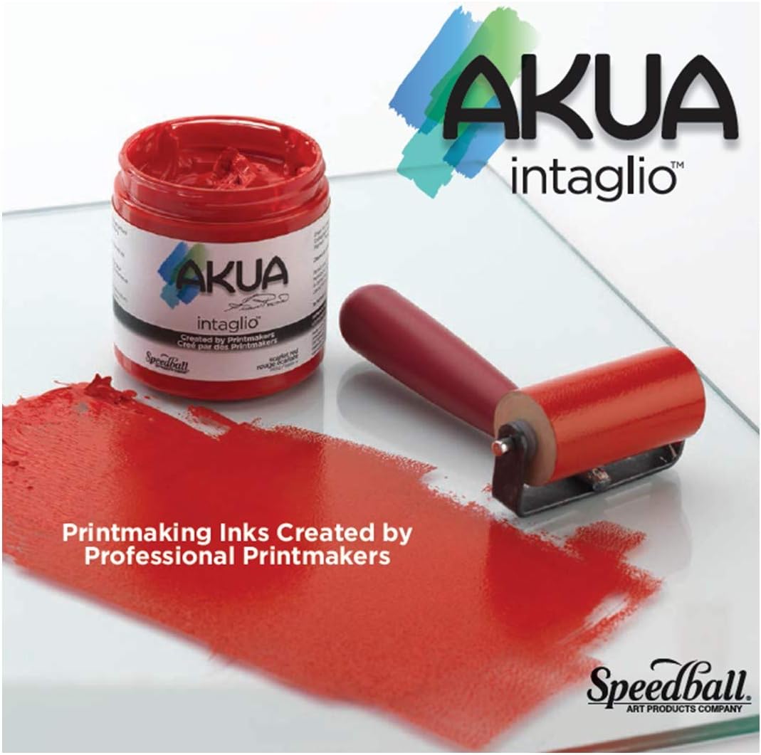 Akua Intaglio Ink – Red Oxide, 8 oz / 237 ml Jar - Image 2