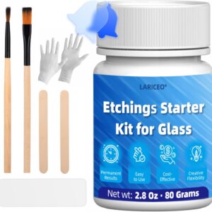 2.8 oz Glass Etching Starter Kit – Complete DIY Etching Set