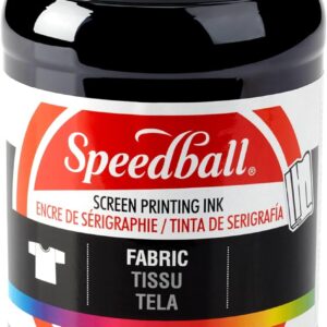 Speedball Fabric Screen Printing Ink – Black (32 fl oz)