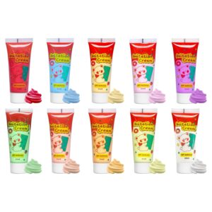 10‑Piece Rainbow Decoden Cream Glue Kit – 1.7 oz