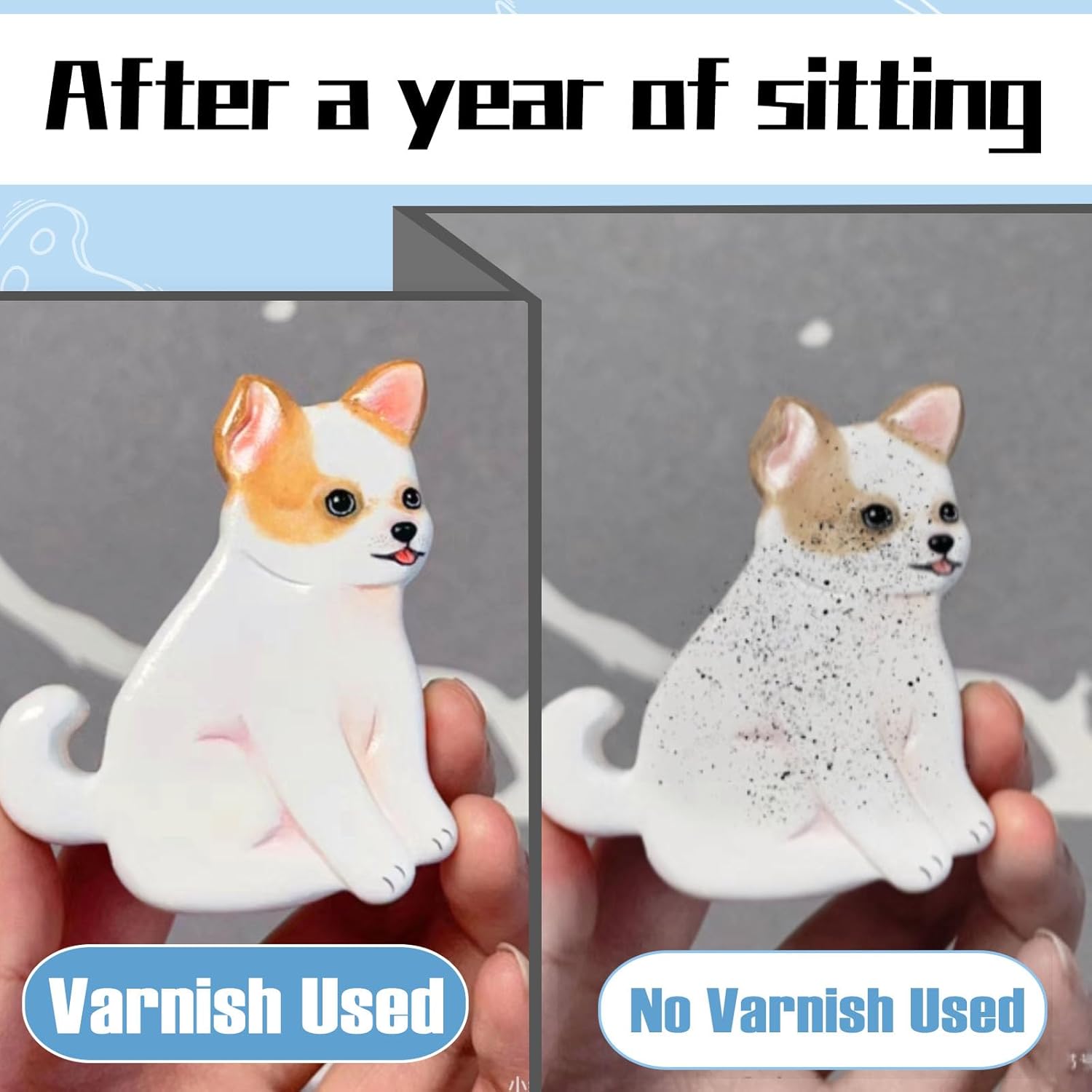 Air Dry Clay Glaze Varnish 100 ml – Gloss Finish (EIGTWEN) - Image 2