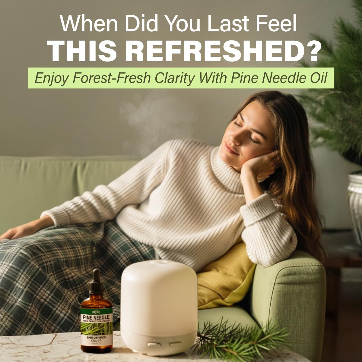 KUKKA Pine Needle Essential Oil – 4 Fl Oz (≈118 ml) - Image 3