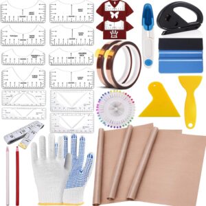 QUKLOGEN Sublimation Shirt Tool Kit – Multi-Piece Alignment & Heat-Press Accessory Set