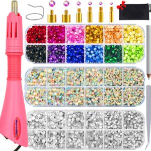 Worthofbest Hotfix Rhinestone Applicator Kit with Rhinestones