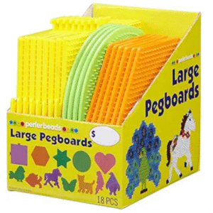 Perler Large Fuse-Bead Pegboards – 18 Pack