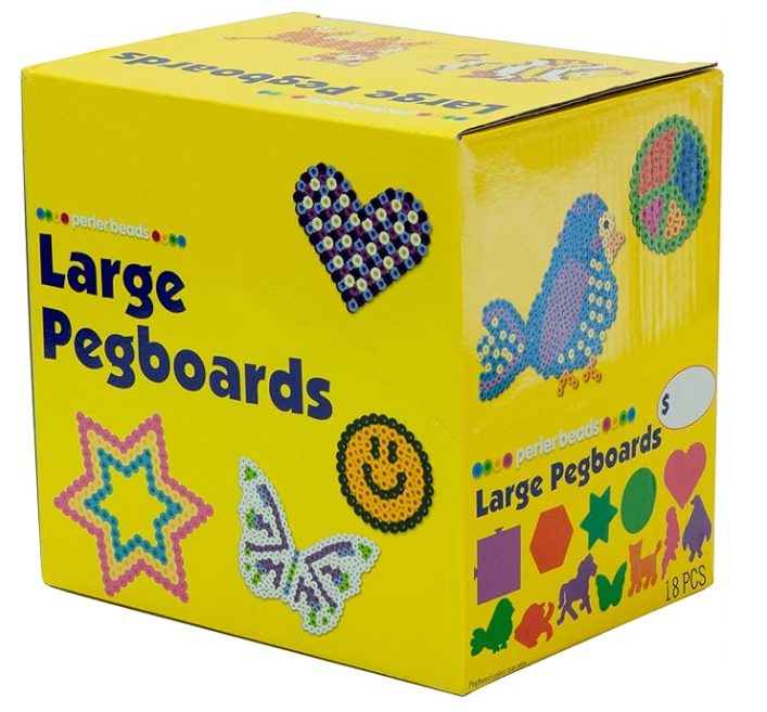 Perler Large Fuse-Bead Pegboards – 18 Pack - Image 3