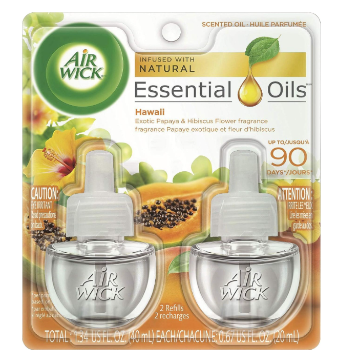 Air Wick Scented Oil Twin Refill – Hawai’i Exotic Papaya