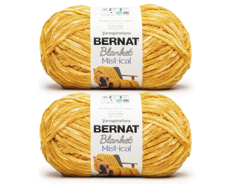 Bernat Blanket Mist-ical Yarn – 2-Pack (300 g each)