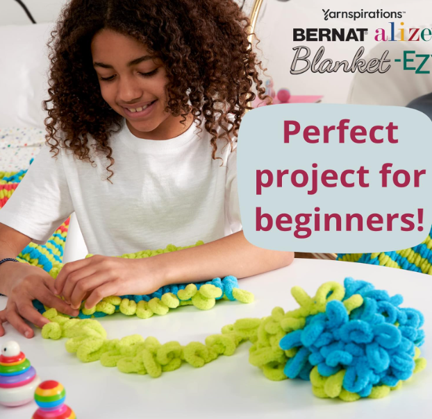 Bernat Alize Blanket-EZ Super Soft Looped Yarn (2 Pack) - Image 2