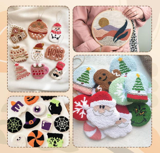 37-Piece Punch Needle Embroidery Kit – Complete Set - Image 3