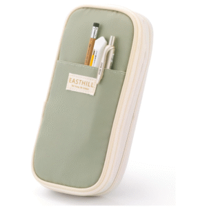 EASTHILL Large Capacity Pencil Case for Teen Girls – Green, Large Storage Pouch