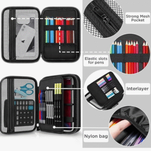 Zannaki Big Capacity Storage Pouch Marker Case