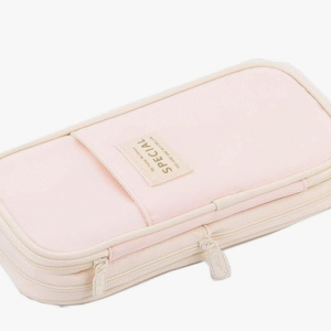 Arnuixty Large Storage Pencil Case Pen Bag with Zipper – Big Capacity Organizer (Colorful)