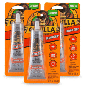 Gorilla Clear Grip Contact Adhesive, 3 oz