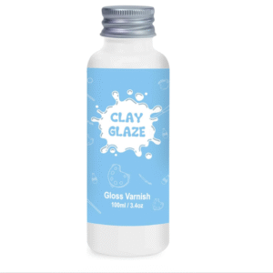 Air Dry Clay Glaze Varnish 100 ml – Gloss Finish (EIGTWEN)